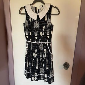 ModCloth skeleton dress